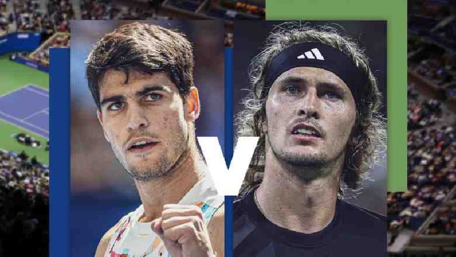 Xem trực tiếp tennis Tứ kết US Open 2023, Alcaraz vs Zverev trên kênh nào?
