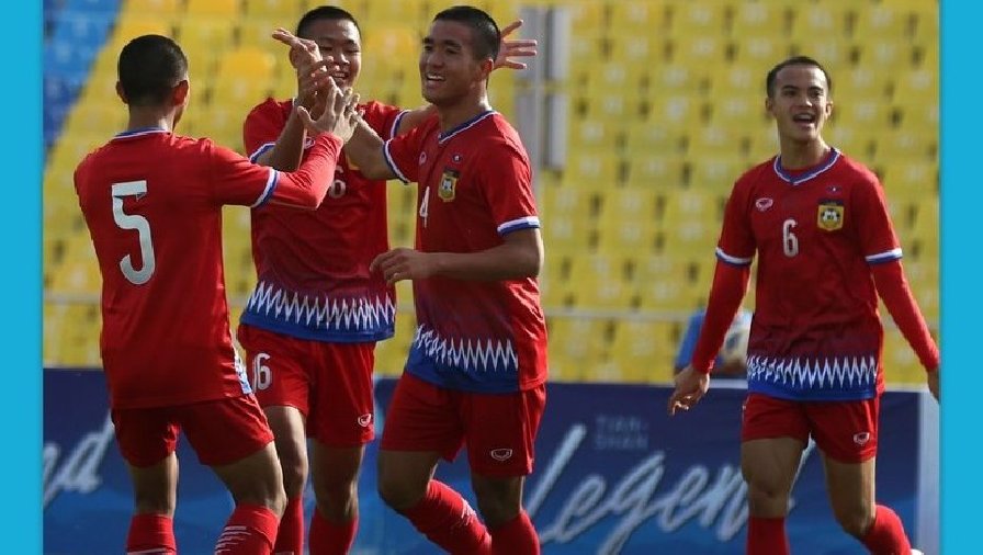 Lào thắng 5-0 ở vòng loại U17 châu Á 2023