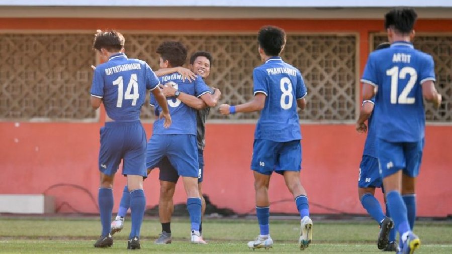 Kết quả bóng đá U17 Thái Lan vs U17 Đài Bắc Trung Hoa, 16h00 ngày 7/10