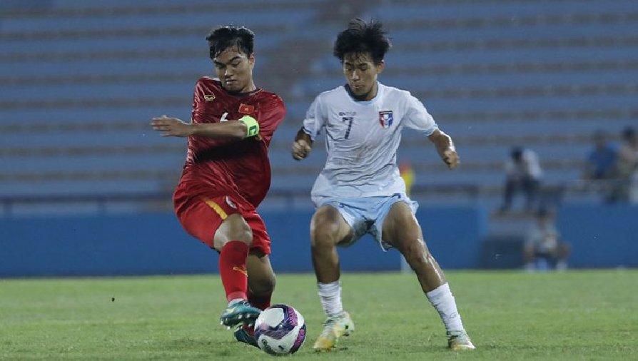 Xem trận U17 Việt Nam vs U17 Nepal trực tiếp trên kênh nào, ở đâu?