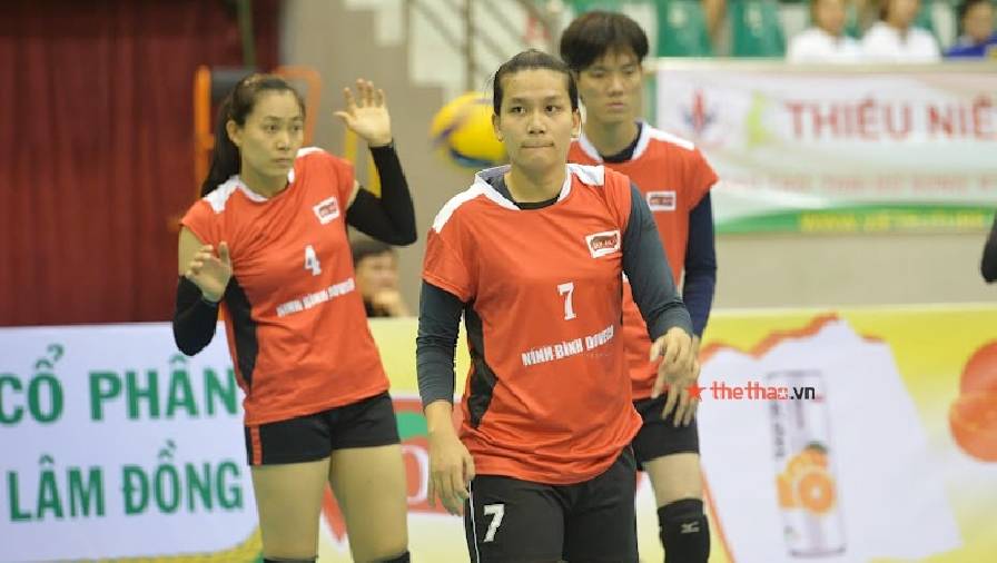 Đội bóng chuyền nữ Hạng 3 Cúp Hùng Vương 2021 tập trung quân trở lại