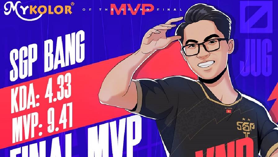 ĐTDV mùa Đông 2021: SGP Lai Bâng giành MVP of the Grand Final, ẵm 100 triệu đồng