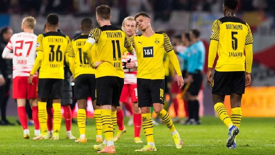 Gục ngã trước RB Leipzig, Dortmund bị Bayern Munich bỏ xa 4 điểm