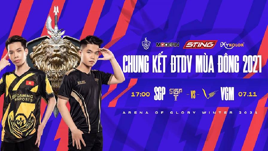 TRỰC TIẾP Chung kết ĐTDV mùa Đông 2021 ngày 7/11: Saigon Phantom vs V Gaming