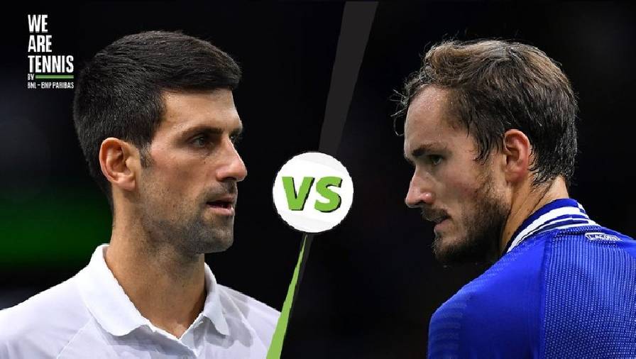 Kết quả tennis Chung kết Paris Masters 2021 - Djokovic vs Medvedev, 21h00 hôm nay 7/11