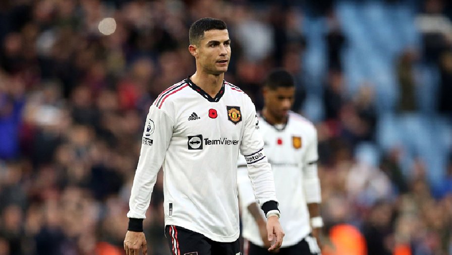 Ronaldo phạm lỗi nhiều hơn số lần dứt điểm trúng đích tại Ngoại hạng Anh 2022/23