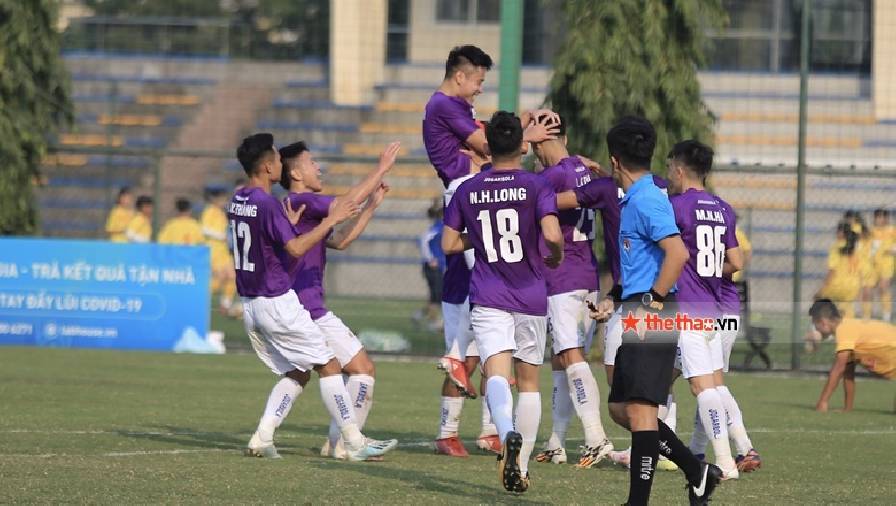 Hạ U21 Hoàng Anh Gia Lai, U21 Hà Nội thắng trận thứ 3 liên tiếp