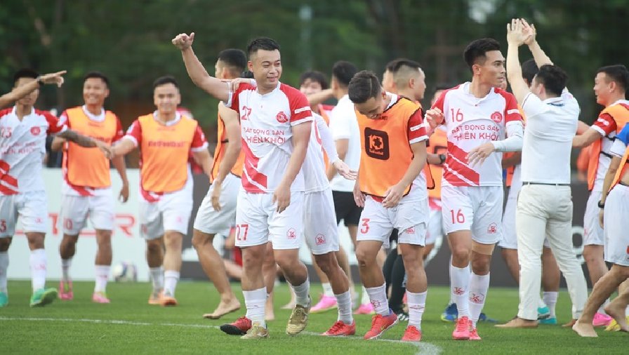 VSC-S3: Cùng thắng ở loạt luân lưu, Thiên Khôi FC và SHB tái đấu tại bán kết 