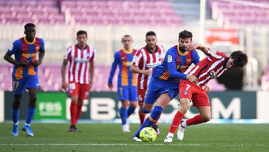 Lịch trực tiếp bóng đá hôm nay 8/1: Hấp dẫn Atletico Madrid vs Barca