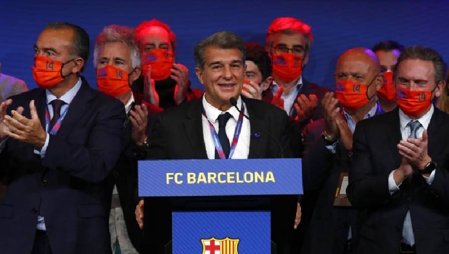Laporta trúng cử chủ tịch Barca, quyết giữ chân Messi