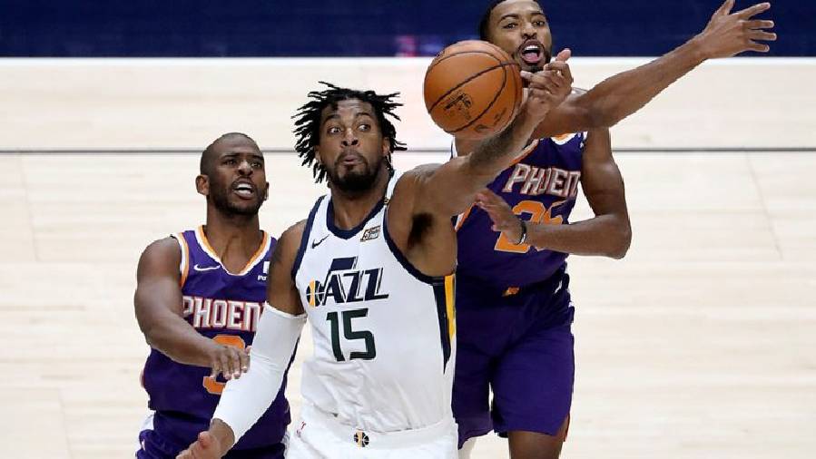 Xem trực tiếp bóng rổ NBA ngày 7/4: Phoenix Suns vs Utah Jazz (9h00)