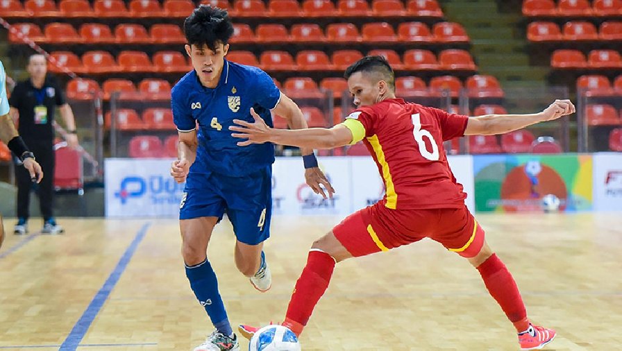 ĐT Futsal Việt Nam thua Thái Lan 1-3 ở bán kết giải vô địch Đông Nam Á 2022 