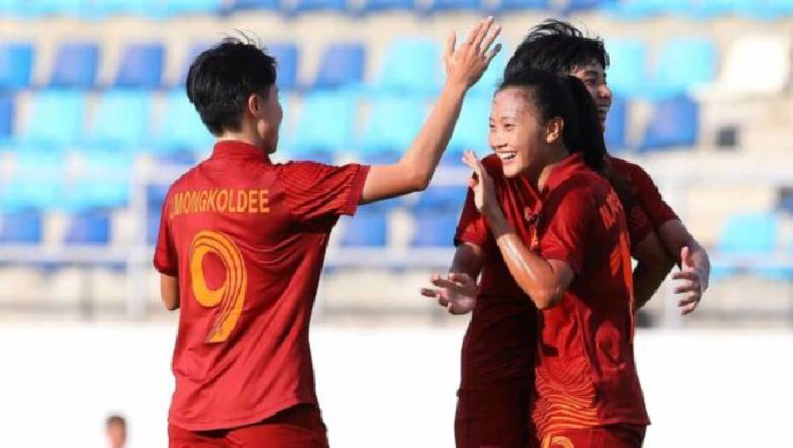 ĐT nữ Thái Lan thắng đậm 6-0, vào vòng loại hai Olympic Paris 2024