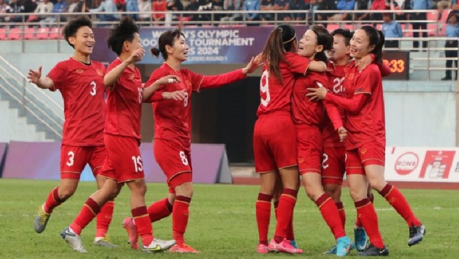 ĐT nữ Việt Nam lại thắng dễ Nepal, giành vé đi tiếp ở vòng loại Olympic Paris 2024