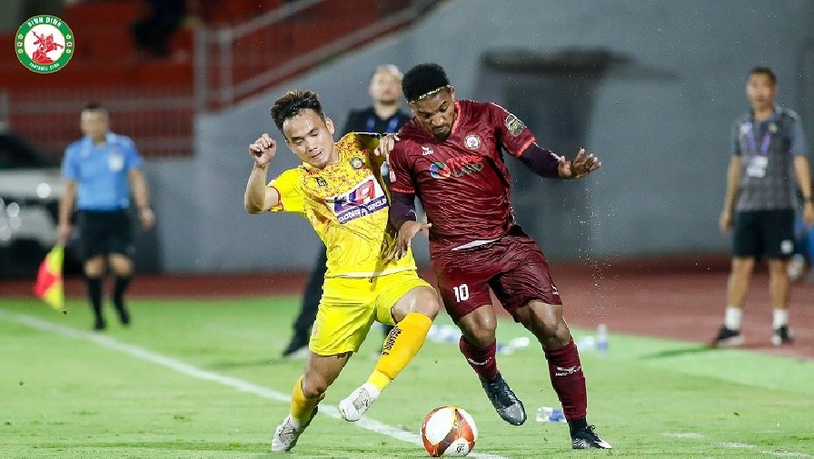 Kết quả bóng đá Bình Định vs Thanh Hóa: Rafaelson hỏng 11m, dâng 3 điểm cho khách
