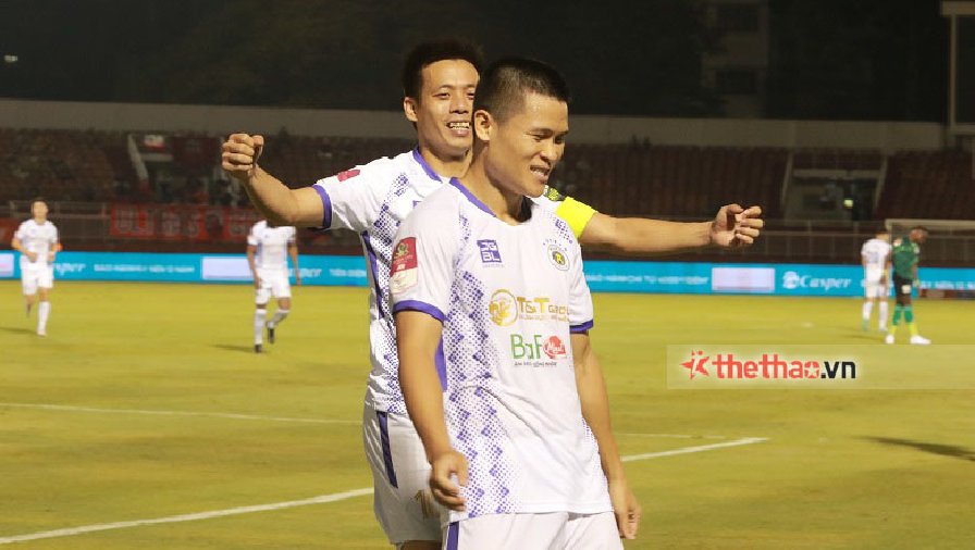 Kết quả bóng đá TPHCM vs Hà Nội FC: Lucao, Tuấn Hải ‘nổ súng’, ngôi đầu về tay