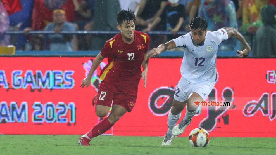 HLV Fegidero ‘cảm ơn’ thời tiết đã giúp Philippines cầm hòa U23 Việt Nam