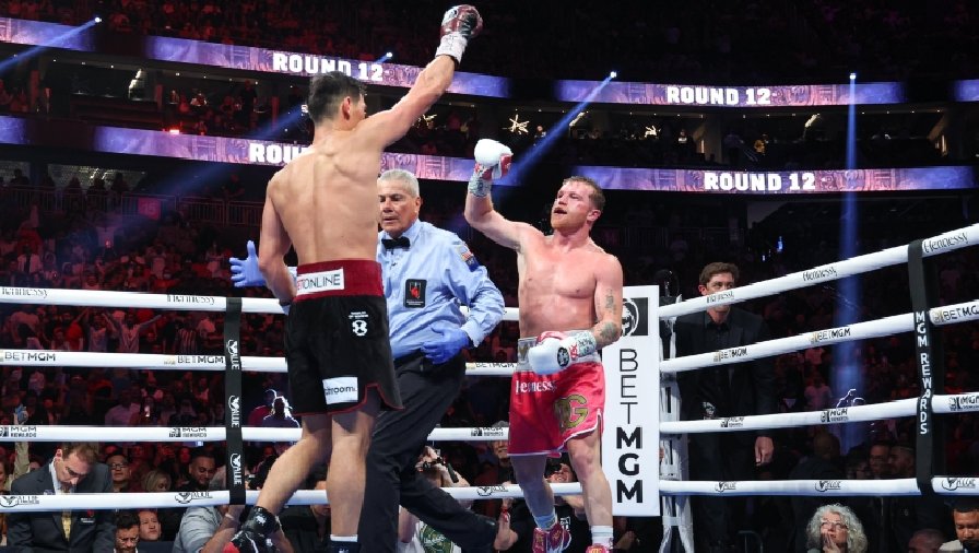 Kết quả tranh đai Boxing Alvarez vs Bivol: Võ sĩ Nga đánh bại Canelo