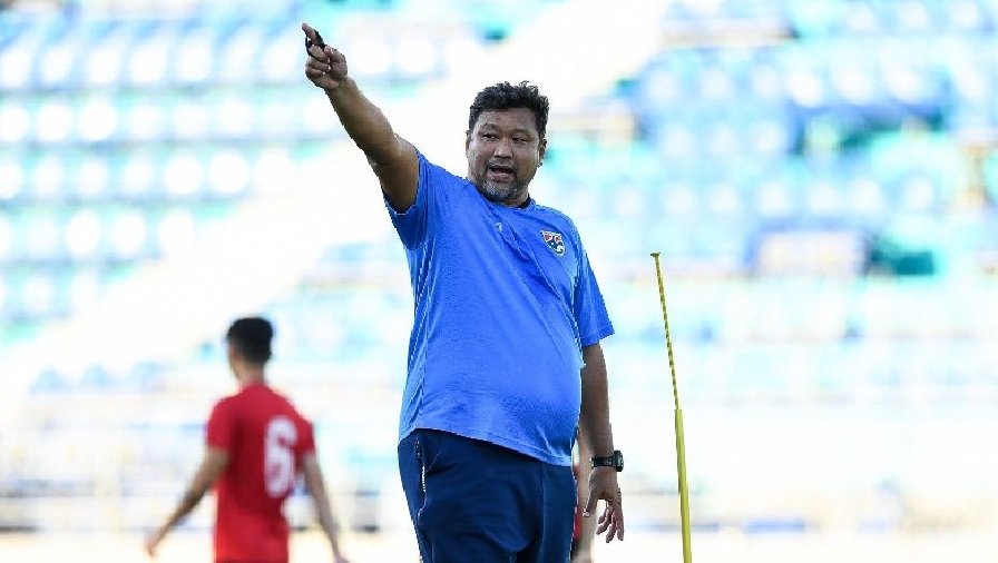 HLV U23 Thái Lan: Chúng tôi sẽ không chơi thứ bóng đá an toàn trước Hàn Quốc