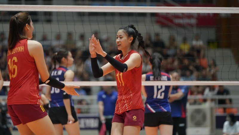 Kết quả bóng chuyền nữ AVC Nations Cup 2025 hôm nay 8/6