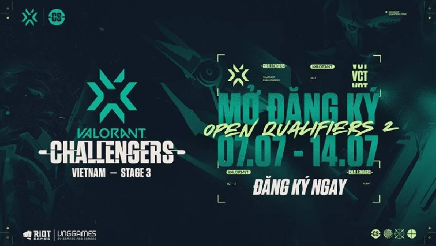 Lịch thi đấu vòng loại VALORANT Champions Tour: Việt Nam Stage 3 Challengers 2