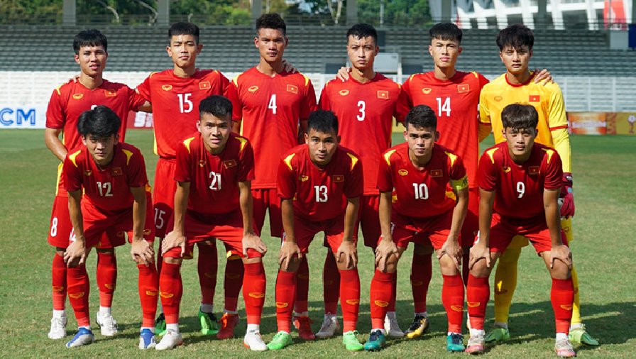 Đội hình ra sân U19 Việt Nam vs U19 Myanmar: Văn Khang, Văn Trường xuất quân
