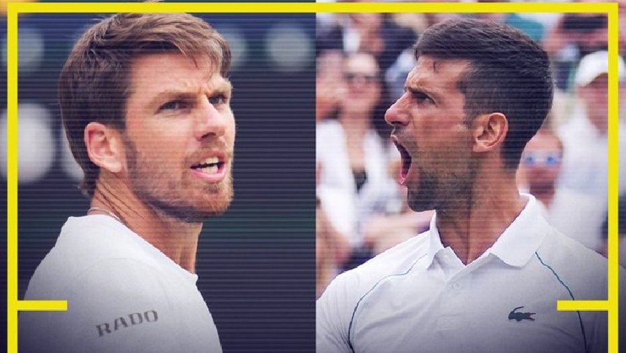 Trực tiếp tennis Djokovic vs Norrie - Bán kết Wimbledon, 21h15 ngày 8/7