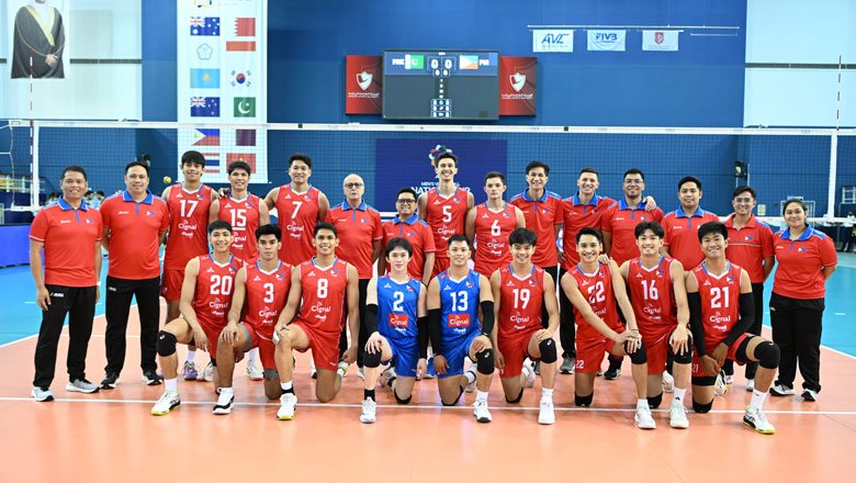 Danh sách tuyển bóng chuyền nam Philippines dự SEA V.League 2025