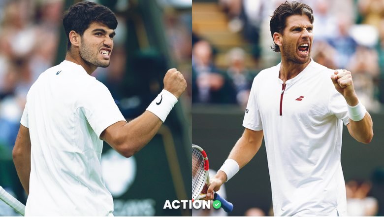 Lịch thi đấu tennis hôm nay 8/7: Tứ kết Wimbledon - Alcaraz đấu Norrie
