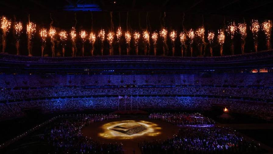 Chùm ảnh lễ bế mạc Olympic Tokyo 2021: Ấm cúng nhưng vẫn rực rỡ sắc màu
