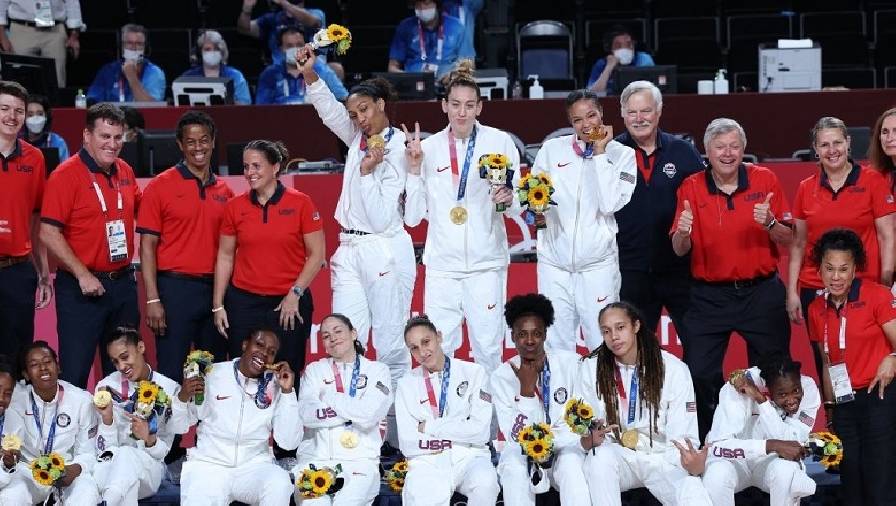 Mỹ vượt mặt Trung Quốc trên bảng xếp hạng huy chương Olympic Tokyo 2021