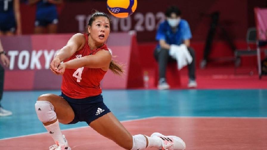 VĐV nữ vô địch bóng chuyền Olympic Tokyo cùng ĐT Mỹ là người Phlippines