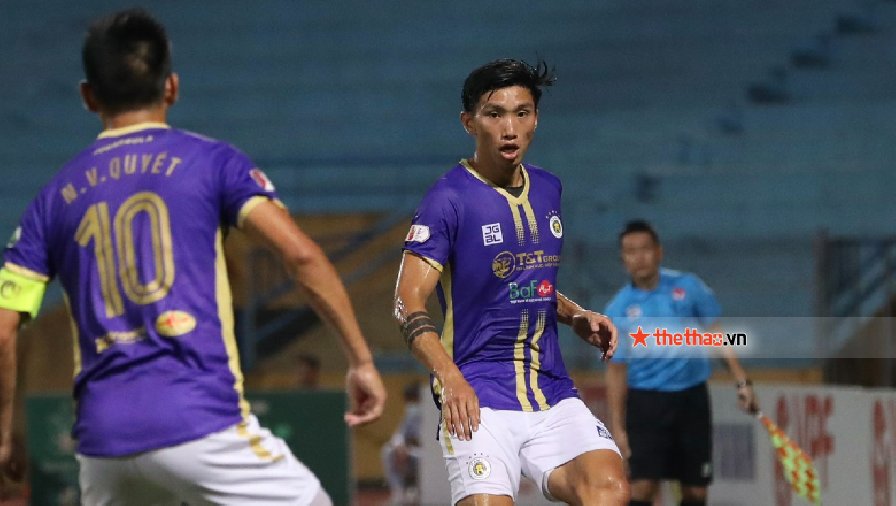 Đoàn Văn Hậu xuất sắc nhất trận Hà Nội gặp Bình Định, vòng 11 V.League 2022