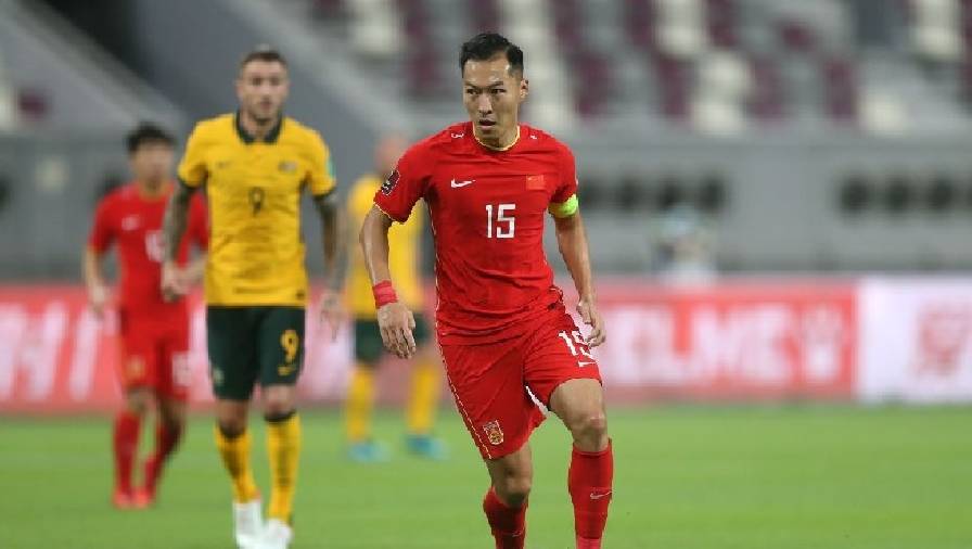 Thực hư việc đội trưởng tuyển Trung Quốc vắng mặt ở trận gặp Việt Nam vì thẻ phạt