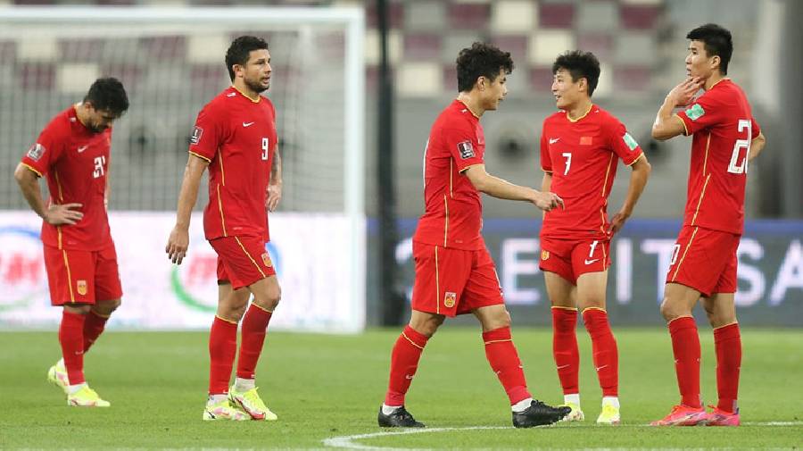 ĐT Trung Quốc sau 2 trận vòng loại World Cup: 0 điểm, 0 cút sút trúng đích, 0 bàn thắng