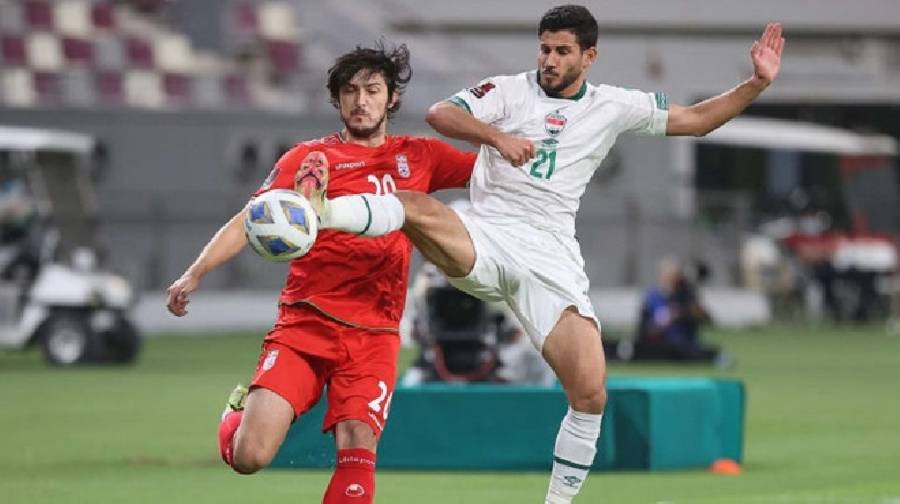 Video bàn thắng Iraq vs Iran: Chủ nhà thua tan nát, khách xây chắc ngôi đầu