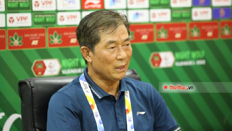HLV Bae Ji Won: Viettel đã tập sút penalty nhưng vẫn không thắng Bình Định