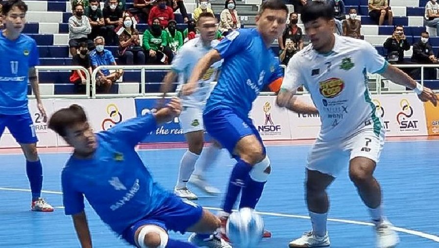 Sahako FC để thua đại diện Indonesia ở bán kết giải futsal Đông Nam Á 2022