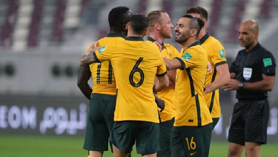 Australia vượt ải Oman, nối dài mạch toàn thắng ở vòng loại World Cup 2022