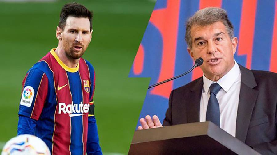 Chủ tịch Laporta: 'Tôi đã hy vọng Messi sẽ thi đấu không lương cho Barca'