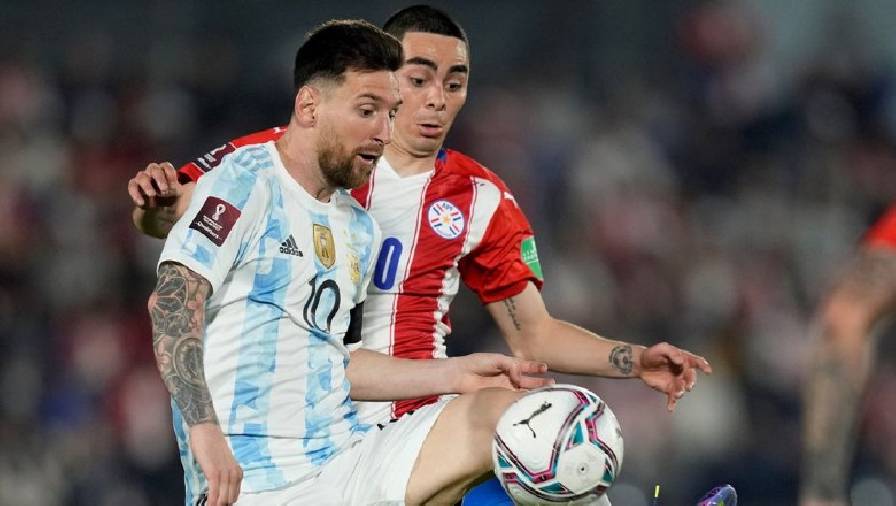 Messi tịt ngòi, Argentina bất lực trước Paraguay