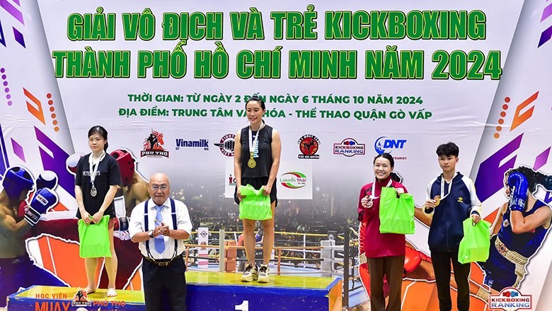 Quận 7, Phú Nhuận đứng đầu Giải vô địch và trẻ Kickboxing TP Hồ Chí Minh