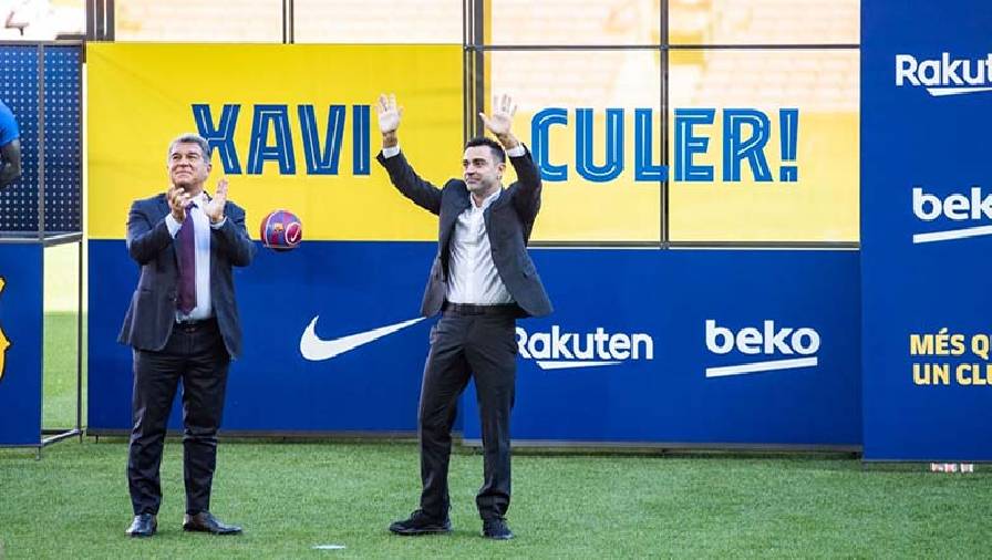 Chùm ảnh: Xavi ra mắt Barca tại sân Nou Camp