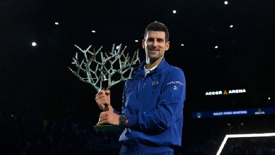 Kết quả tennis hôm nay 8/11: Djokovic vô địch Paris Masters 2021