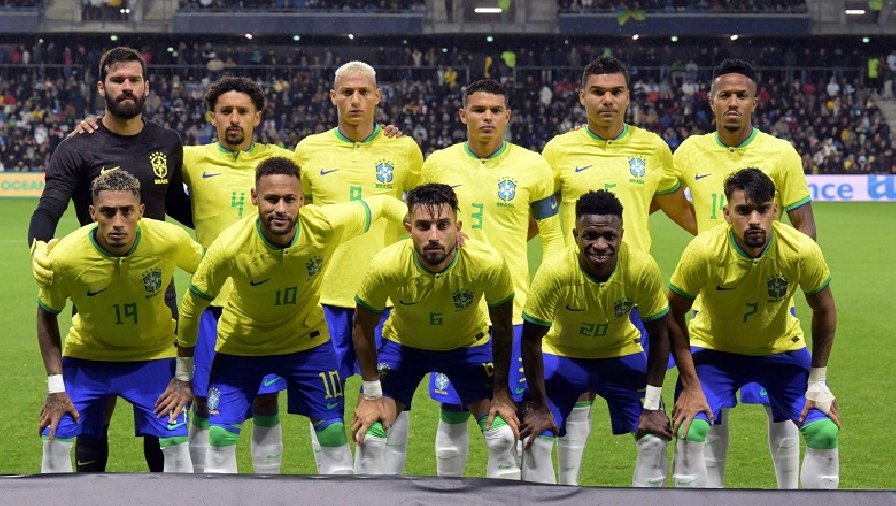 Danh sách đội tuyển Brazil World Cup 2022: Hàng công siêu khủng