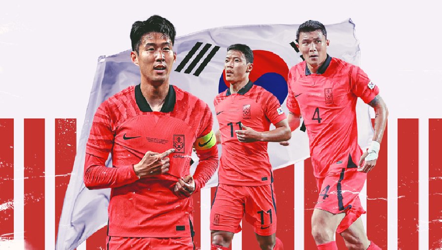 Đội hình Hàn Quốc World Cup 2022: Nín thở chờ Son Heung Min