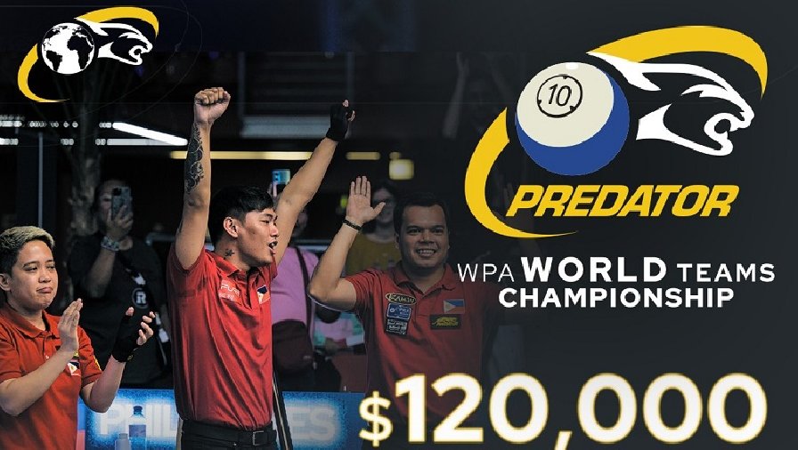 World Teams Championship 2023: Philippines cùng bảng Mỹ, đụng nhau ngay trận mở màn