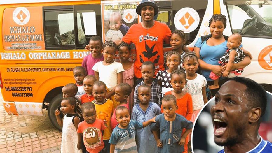 Cựu sao MU Ighalo chi 1 triệu bảng xây trại trẻ mồ côi ở quê nhà Nigeria