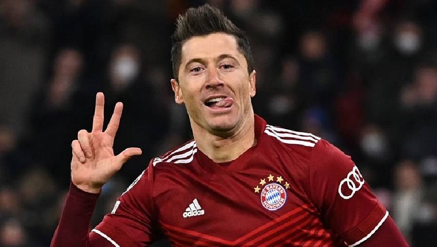 Lewandowski lập hat-trick, Bayern Munich vào tứ kết Cúp C1 châu Âu bằng chiến thắng 7-1