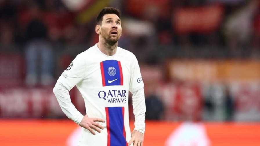 Messi lần đầu không thể vào tứ kết cúp C1 trong 2 mùa liên tiếp